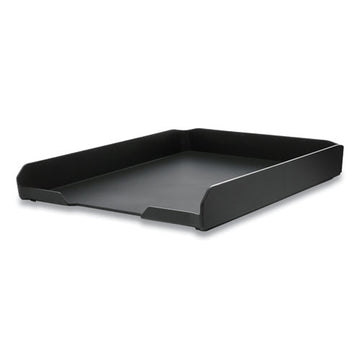 Bostitch® Konnect Stackable Letter Tray, 1 Section, Letter Size Files, 10.13 X 12.25 X 1.63, Black freeshipping - TVN Wholesale
